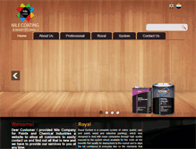 Tablet Screenshot of nilepaint.com